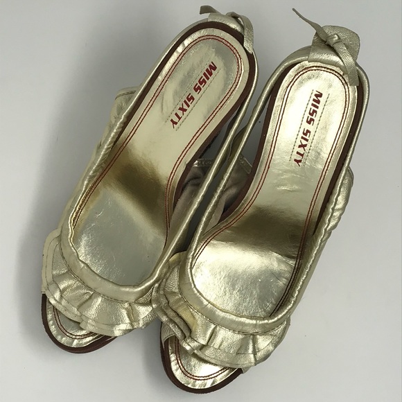 Miss Sixty Ruffle Wedge - Picture 8 of 11